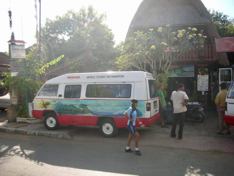 perama shuttle bus in ubud is comfortable transport