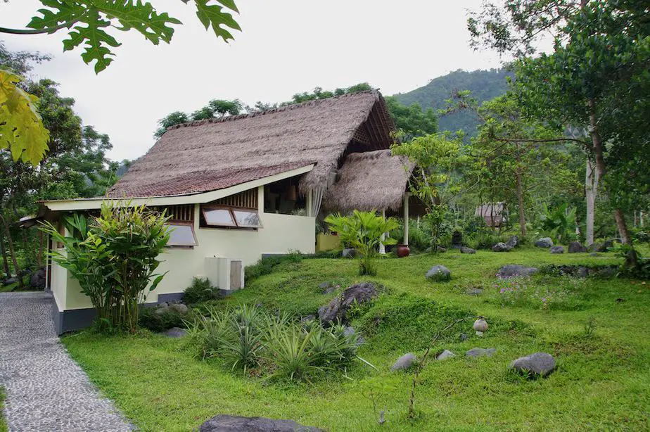 entrance to darmada eco resort