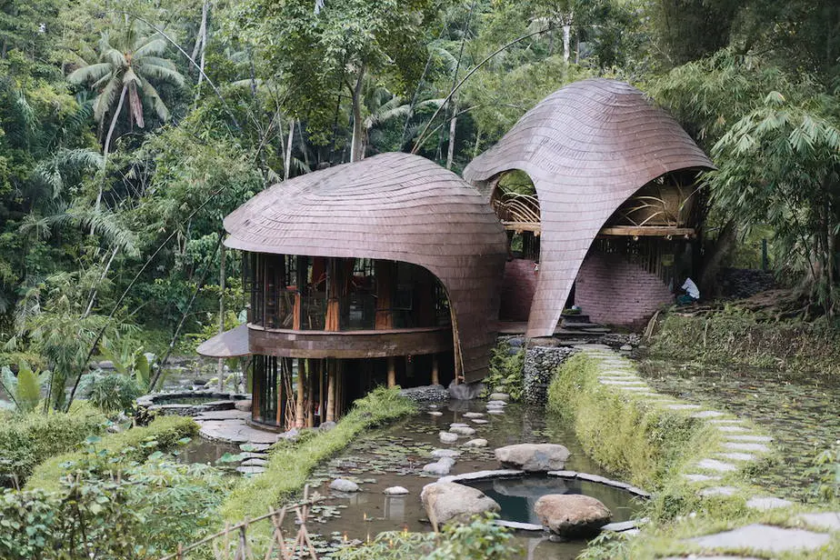 one of the projects of Ibuku in Bali