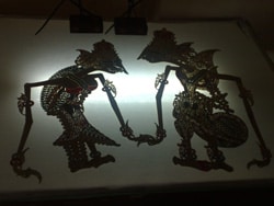 wayang kulit puppets