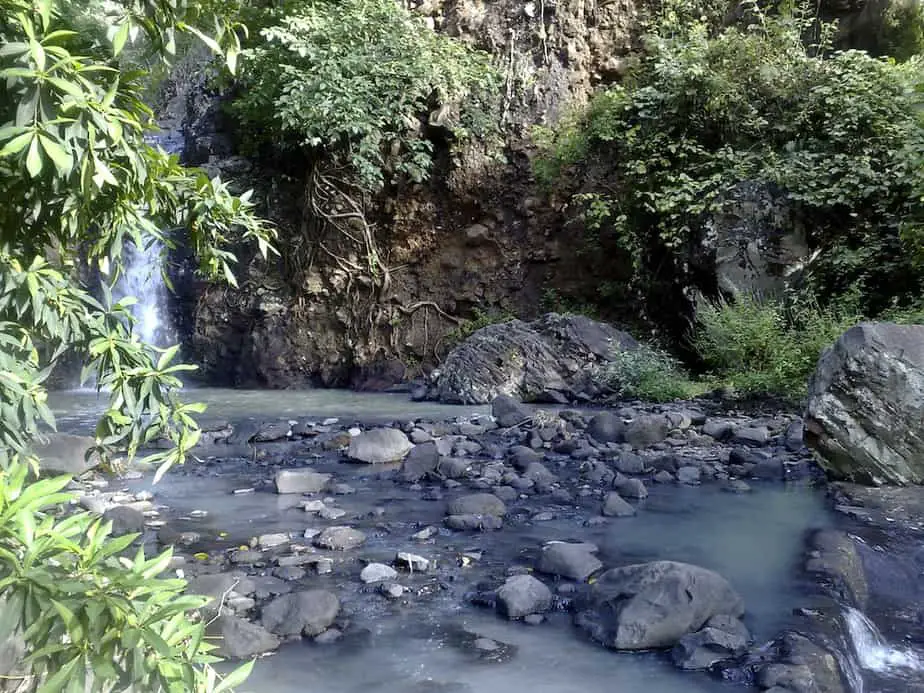 the Sing Sing Waterfall just outside Lovina beach