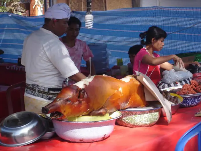 babi guling balinese food