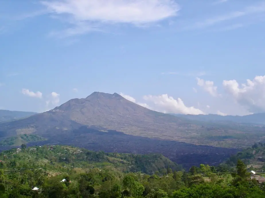 View on Mount Batur from Penelokan