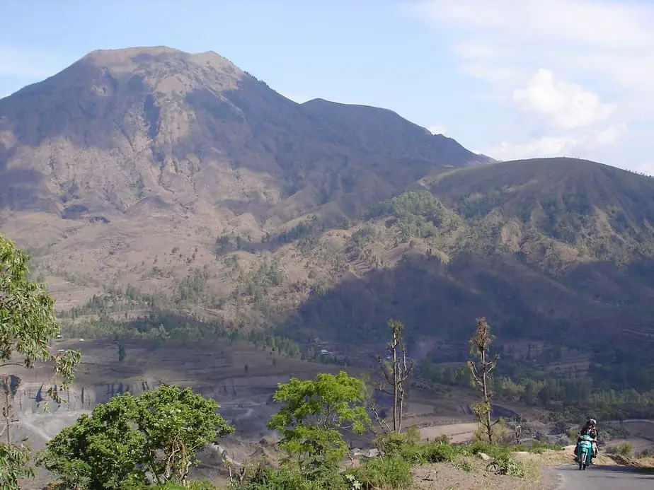 slopes of gunung batur bali 