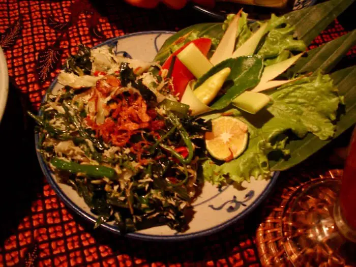 urab is traditional balinese food