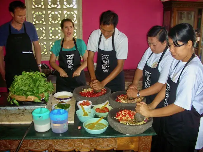 balinese cooking course at casa luna in ubud