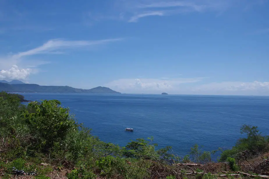 Bay of Amuk in East Bali