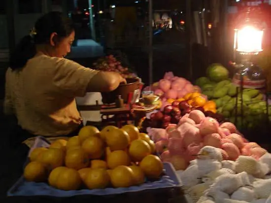 fruits stalls in bali