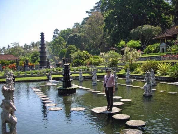 monico at tirta ganga in bali