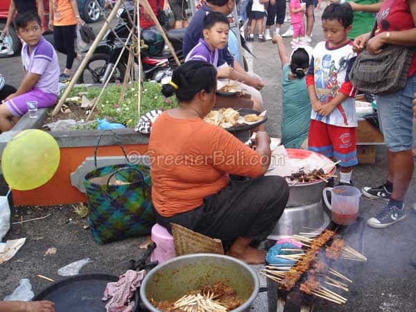 balinese satay in seminyak 