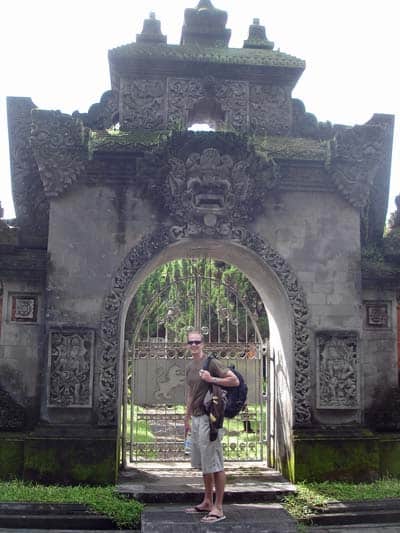 bali museum entrance in denpasar 