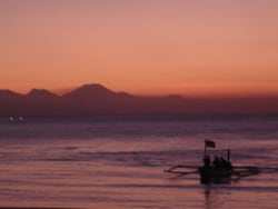 watch the Balinese sunset without spending anything