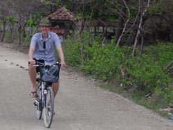 biking around gili trawangan lombok bali