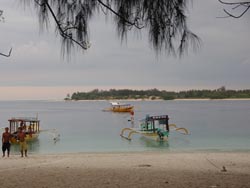 view of gili meno lombok