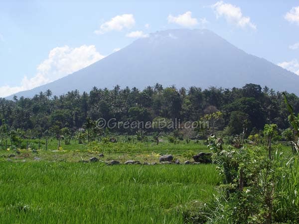 the sacred gunung agung