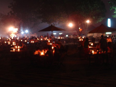 candlelight dinner jimbaran beach restaurants 