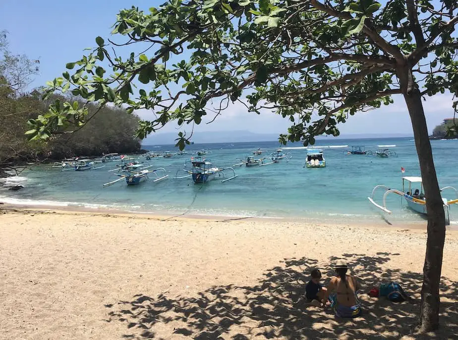 Balinese boats at Padangbai