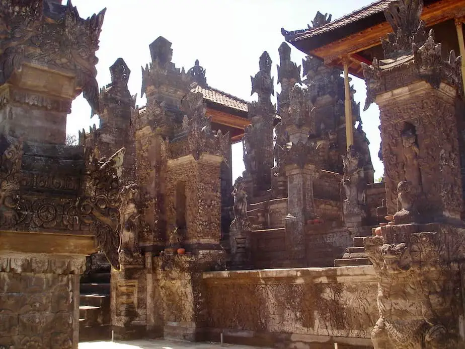 temples in north Bali are known for their exquisite carvings 