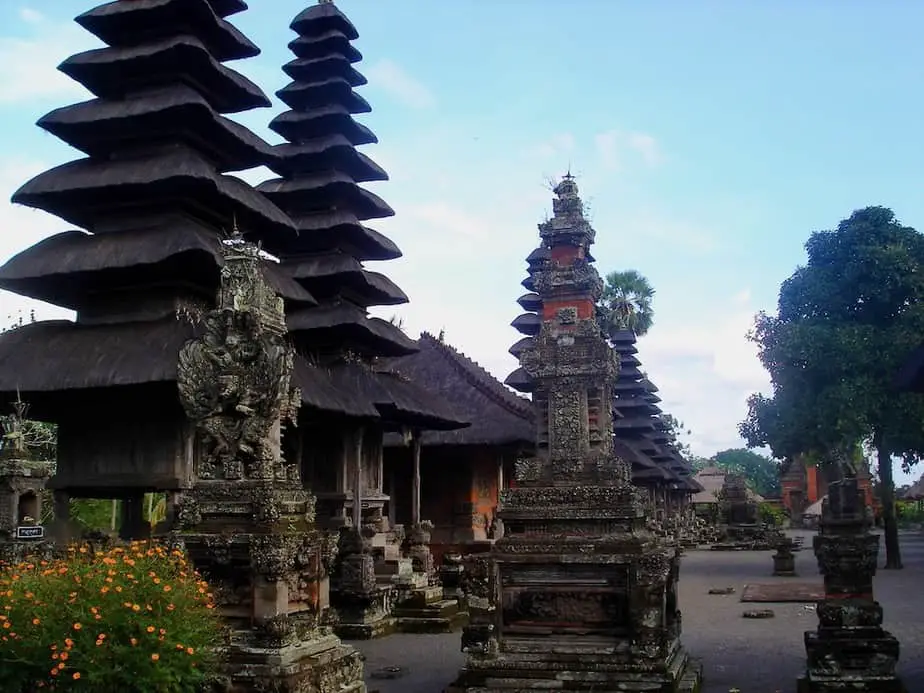 The Taman Ayun temple complex in Bangli is one or the biggest temples in Bali  