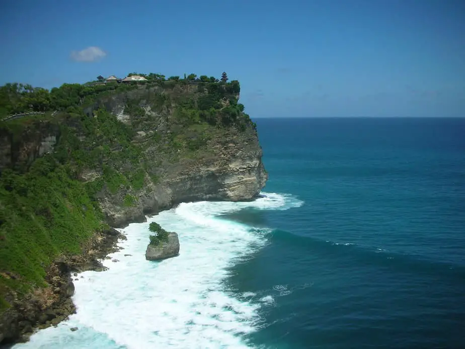 Pura Luhur Uluwatu is one of the most important temples in Bali by the sea