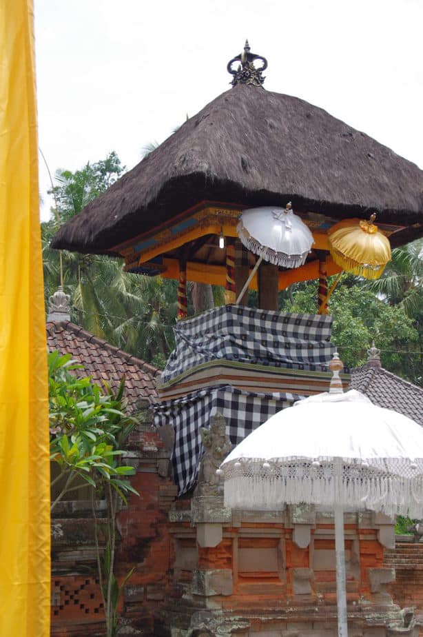 kul kul towers is used to inform villagers in bali