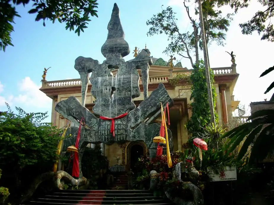 entrance to the Blanco Renaissance Museum in Ubud