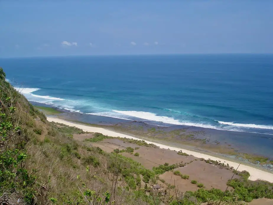 Nyang Nyang Beach is one of the beaches in Bali that is hardest to get to