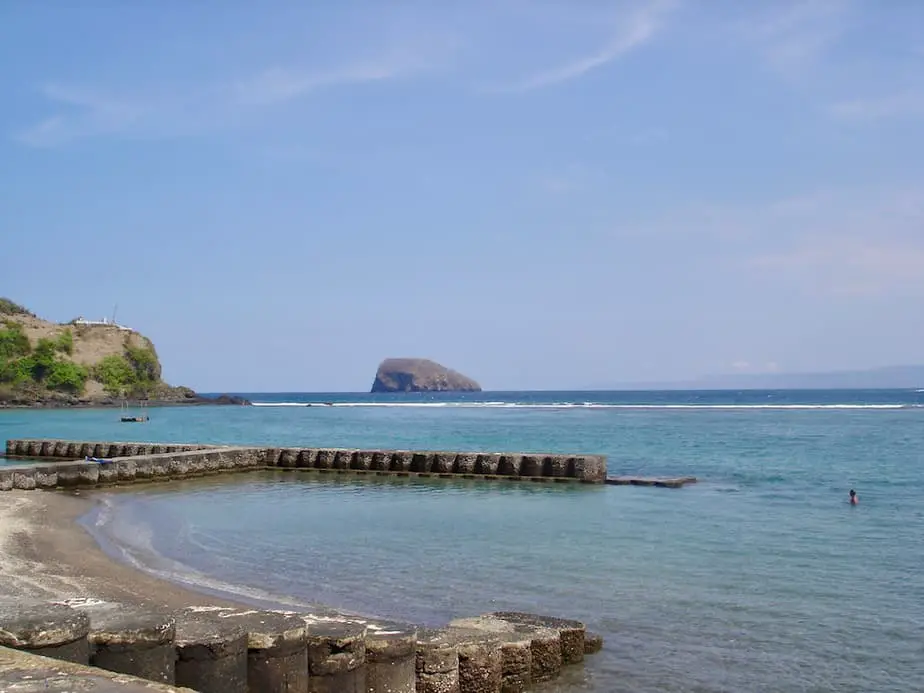 Candidasa Beach is one of the main beaches in East Bali