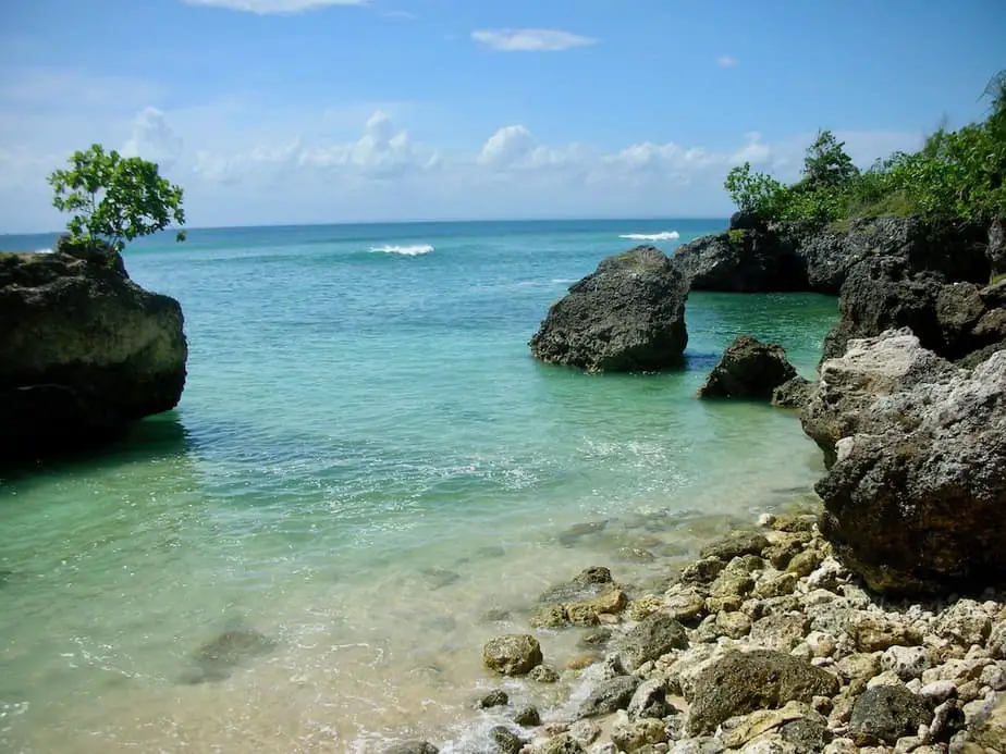 Padang Padang Beach is one of the beaches in Bali that has become very popular