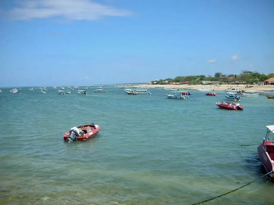 Tanjung Benoa Beach is one of the beaches in Bali ideal for doing watersports