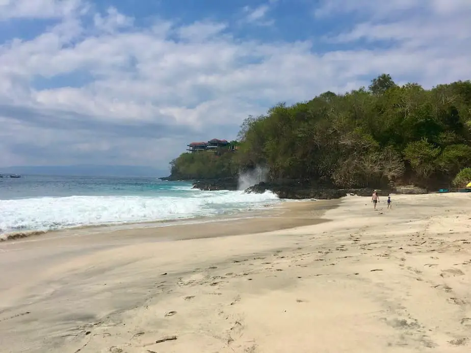 quiet Bias Tugel Beach in the morning