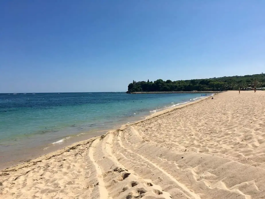 Geger Beach is one of the best beaches in Bali for kids