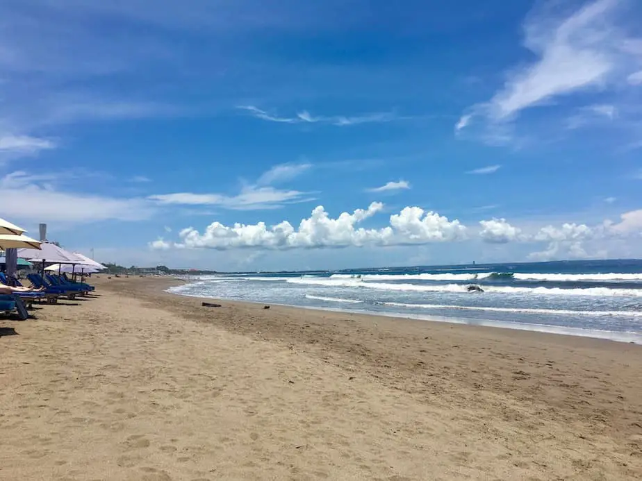 Canggu Beach in Bali is getting more popular