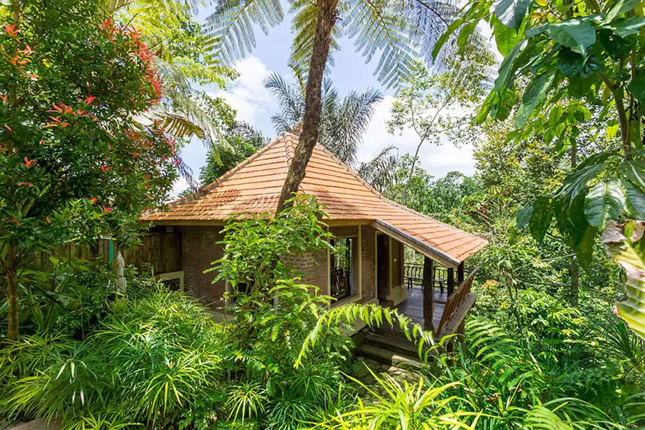 bungalow at the Prana Dewi Mountain Resort in Batukaru