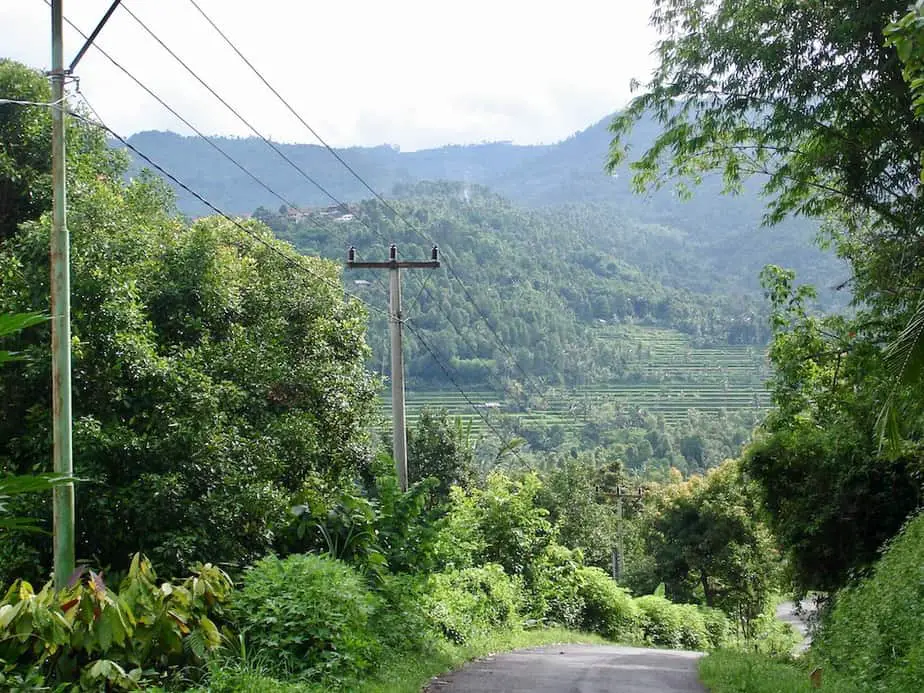 road from Munduk to Lovina Beach