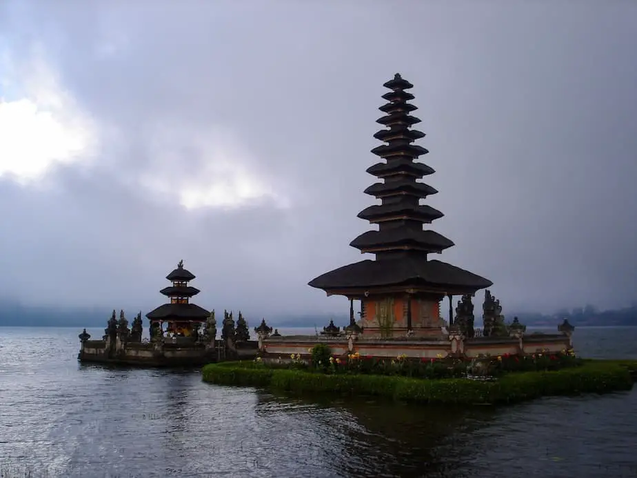 Ulun Danu Temple is one of the floating temples in Bali 