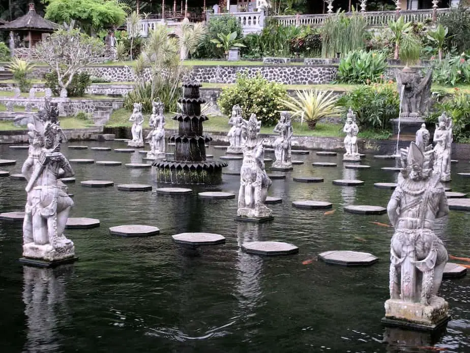 the Tirtagangga Water Palace in East Bali 