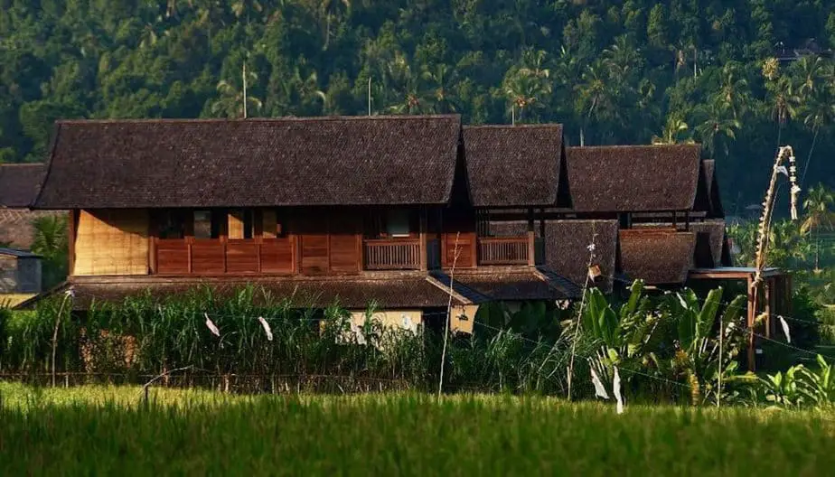 eco accommodation at the Sanak Retreat in Kayuputih, Bali