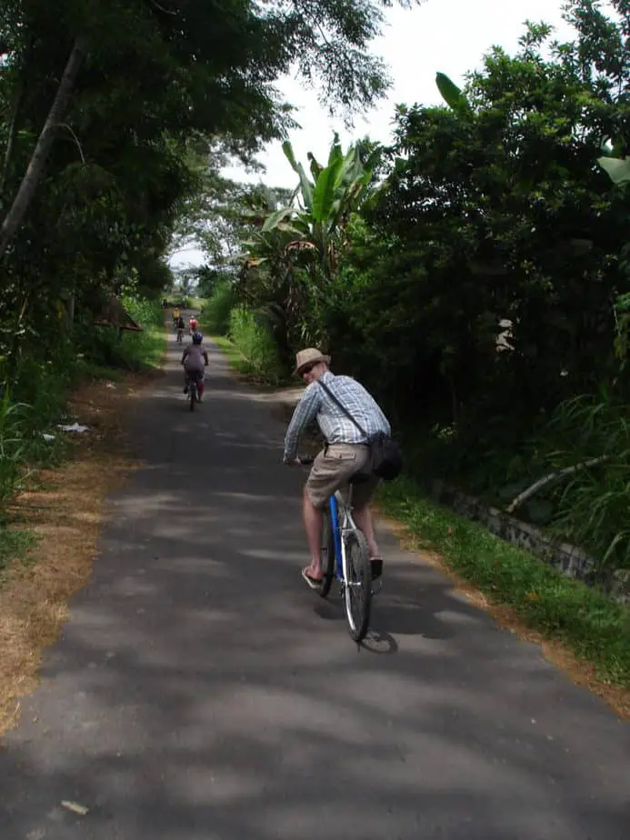 join a mountain bike day tour from Lake Batur to Ubud downhill